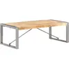 Image de Table Basse 120x60x40 Cm Bois De Manguier Brut Vidaxl