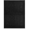 Image de vidaXL Paillasson lavable Noir 90x120 cm