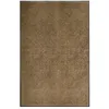 Image de vidaXL Paillasson lavable Marron 120x180 cm