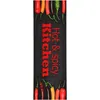 Image de Tapis De Sol De Cuisine Lavable Hot&spicy 45x150 Cm Vidaxl