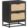 Image de Table De Chevet 40x30x50 Cm Bois De Manguier Massif Vidaxl