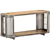 Image de Meuble Tv 90x30x40 Cm Bois De Manguier Massif Vidaxl