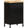 Image de Buffet 47x35x76 Cm Bois De Manguier Brut Vidaxl