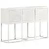 Image de Buffet 115x30x76 Cm Bois De Manguier Massif Vidaxl