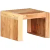 Image de Table D'appoint 43x40x30 Cm Bois D'acacia Massif Vidaxl