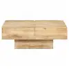 Image de Vidaxl table basse 80x80x28 cm bois de manguier massif