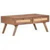 Image de Table Basse 100x60x40 Cm Bois De Manguier Massif Vidaxl