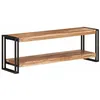 Image de vidaXL Meuble TV 120x30x40 cm Bois dacacia massif 320680