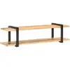 Image de Meuble Tv 160x40x40 Cm Bois Massif De Manguier Brut Vidaxl
