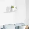 Image de Étagère Murale Flottante Blanc Brillant 40x23,5x3,8 Cm Mdf Vidaxl