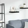 Image de Étagère Murale Flottante Noir Brillant 40x23x3,8 Cm Mdf Vidaxl