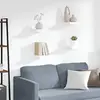 Image de Étagères Murales Flottantes 4 Pcs Blanc 23x23,5x3,8 Cm Mdf Vidaxl