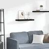 Image de Étagère Murale Flottante Noir 60x23,5x3,8 Cm Mdf Vidaxl
