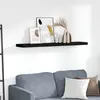Image de Étagère Murale Flottante Noir 120x23,5x3,8 Cm Mdf Vidaxl