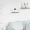 Image de Étagère Flottante Murale Gris 23x23,5x3,8 Cm Mdf Vidaxl