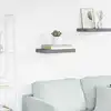 Image de Étagère Murale Flottante Gris 40x23x3,8 Cm Mdf Vidaxl