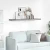 Image de Étagère Murale Flottante Gris 120x23,5x3,8 Cm Mdf Vidaxl