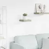 Image de Étagère Flottante Murale Chêne 23x23,5x3,8 Cm Mdf Vidaxl