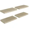 Image de Étagères Murales Flottantes 4 Pcs Chêne 50x23x3,8 Cm Mdf Vidaxl