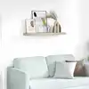 Image de Étagère Flottante Murale Chêne 80x23,5x3,8 Cm Mdf Vidaxl