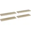Image de Étagères Murales Flottantes 4 Pcs Chêne 90x23,5x3,8 Cm Mdf Vidaxl