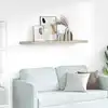 Image de Étagère Flottante Murale Chêne 120x23,5x3,8 Cm Mdf Vidaxl