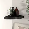 Image de vidaXL Étagère dangle flottante noir 25x25x38 cm MDF 323898