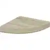 Image de Étagère D'angle Flottante Chêne 25x25x3,8 Cm Mdf Vidaxl
