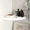 Image de vidaXL Étagère dangle flottante blanc brillant 35x35x38 cm MDF 323907