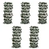 Image de vidaXL Clôtures à treillis de saule 5pcs feuille artificielle 180x30cm 147751