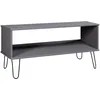 Image de Table Basse New York Gris Bois De Pin Massif Vidaxl