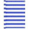 Image de Écran De Balcon Bleu Et Blanc 90x500 Cm Pehd Vidaxl
