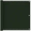 Image de Écran De Balcon Vert Foncé 90x300 Cm Pehd Vidaxl