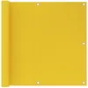 Image de Écran De Balcon Jaune 90x300 Cm Pehd Vidaxl