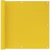 Image de Écran De Balcon Jaune 90x500 Cm Pehd Vidaxl