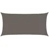 Image de Voile D'ombrage 160 G/m² Anthracite 3x6 M Pehd Vidaxl