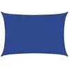 Image de Voile D'ombrage 160 G/m² Rectangulaire Bleu 4x6 M Pehd Vidaxl