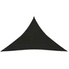 Image de Voile dombrage triangulaire - vidaXL - Noir - 160 g/m² - 5x5x6 m - Anti-UV et perméable