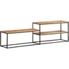 Image de Meuble Tv 180x30x50 Cm Bois D'acacia Massif Vidaxl
