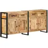 Image de Buffet 172x35x80 Cm Bois De Manguier Massif Vidaxl