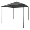 Image de Tonnelle 3x3 M Anthracite Tissu Et Acier 180 G/m² Vidaxl