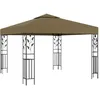 Image de Tonnelle 3x3 M Taupe 180 G/m² Vidaxl