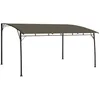 Image de vidaXL Auvent pare-soleil de jardin 4x3x255 m Taupe 312255
