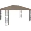 Image de Belvédère 4x3 M Taupe Vidaxl