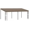 Image de vidaXL Belvédère mural 6x3x25 m Taupe