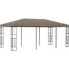 Image de Belvédère 6x3 M Taupe Tissu Vidaxl