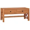Image de vidaXL Meuble TV 100x40x45 cm Bois de teck recyclé