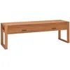 Image de Meuble Tv 140x40x45 Cm Bois De Teck Vidaxl