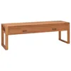 Image de vidaXL Meuble TV 140x40x45 cm Bois de teck recyclé