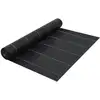 Image de Toile De Paillage Noir 1x25 M Pp Vidaxl